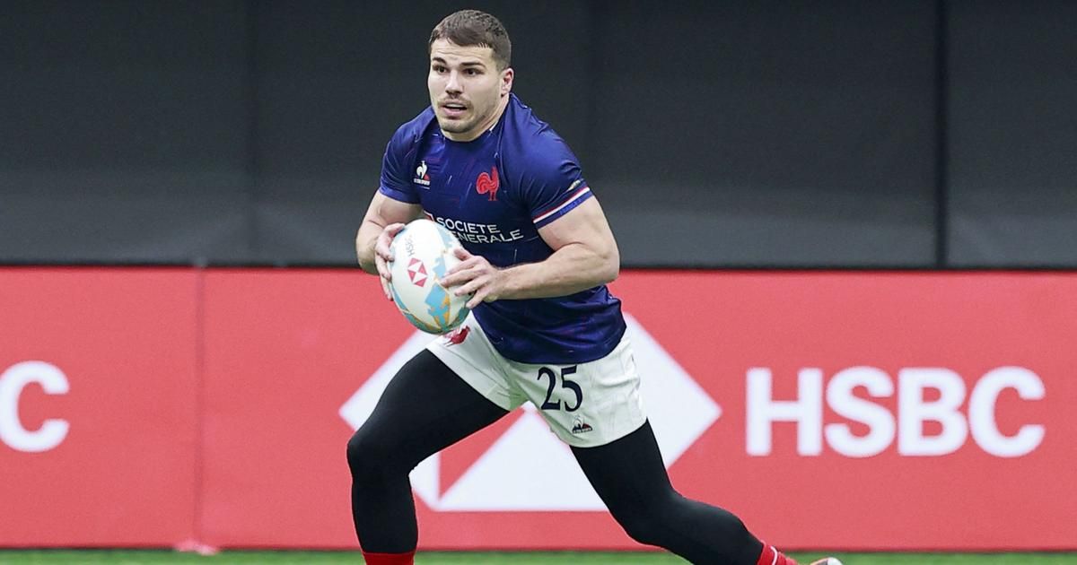 Rugby à 7 : belle entrée en matière pour les Bleus, première pour Antoine Dupont