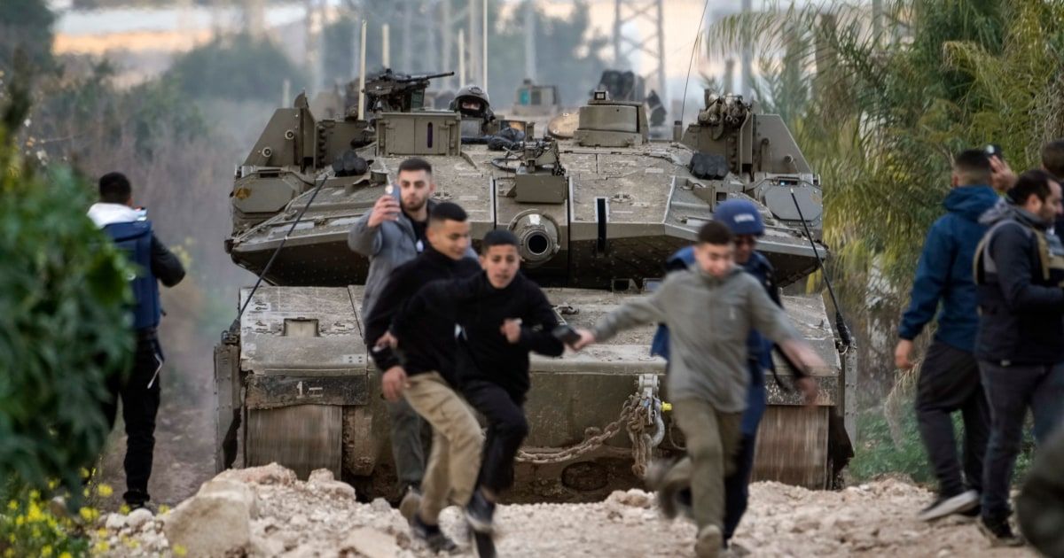 Israel sends tanks into West Bank for first time in decades, says fleeing Palestinians can’t return