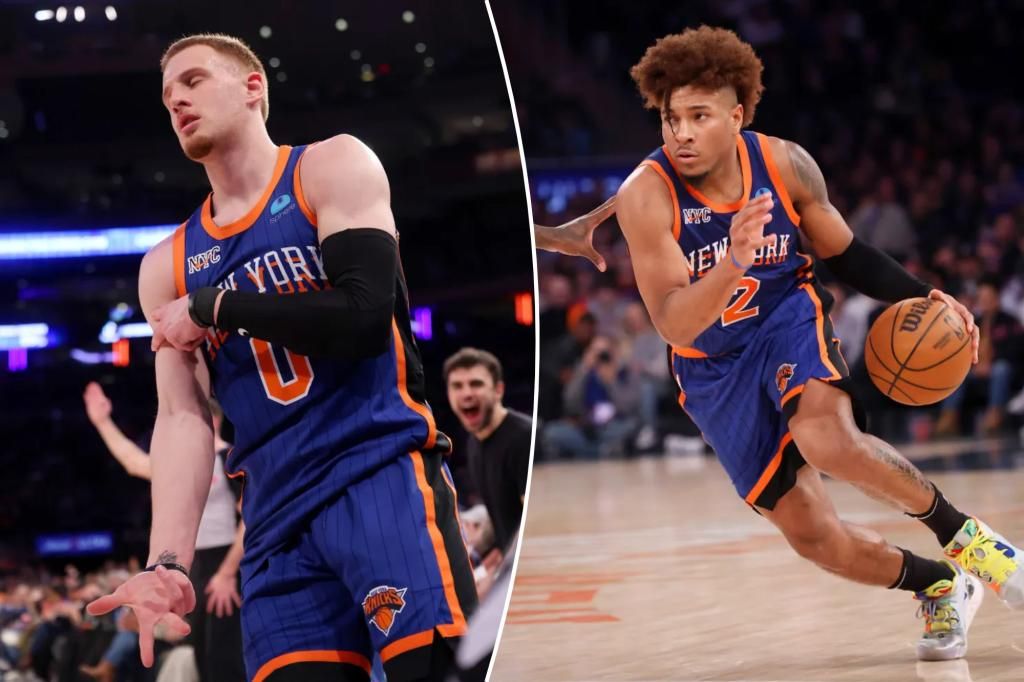 Donte DiVincenzo, Miles McBride step up for Knicks in win over Nets