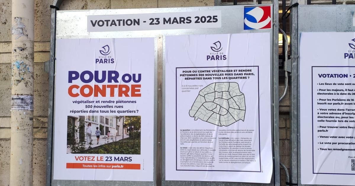 Les Parisiens votent "oui" à la piétonnisation et à la végétalisation de 500 nouvelles rues