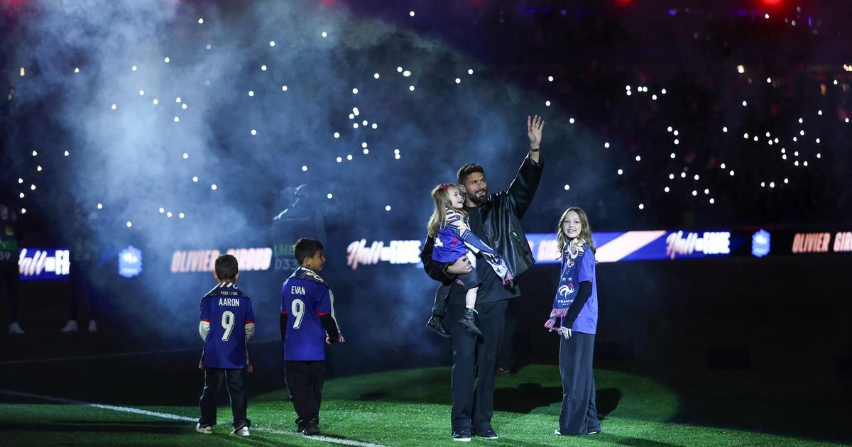 "Je me sens touché et béni" : l’hommage magnifique du Stade de France pour les adieux d’Olivier Giroud