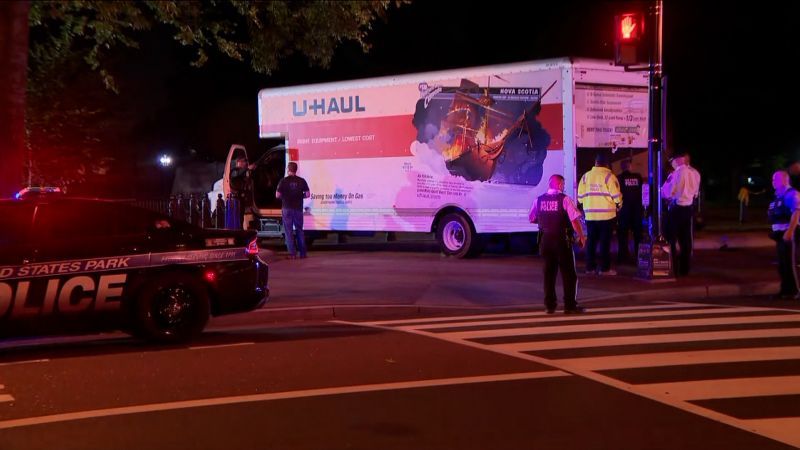 U-Haul driver faces multiple charges after crashing into a security barrier near White House in Lafayette Square, police say