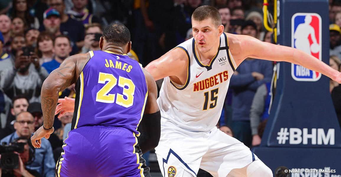 LeBron James encense les Nuggets et Nikola Jokic