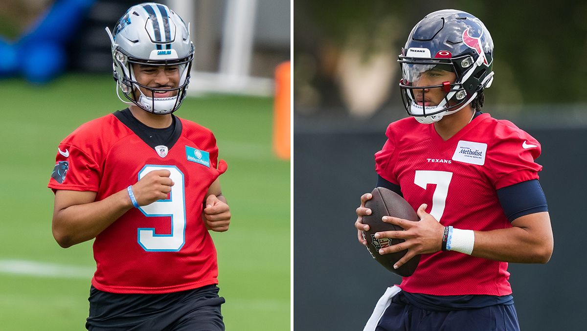 Texans' Practice Approach With C.J. Stroud Differs From How Panthers Are Managing Bryce Young