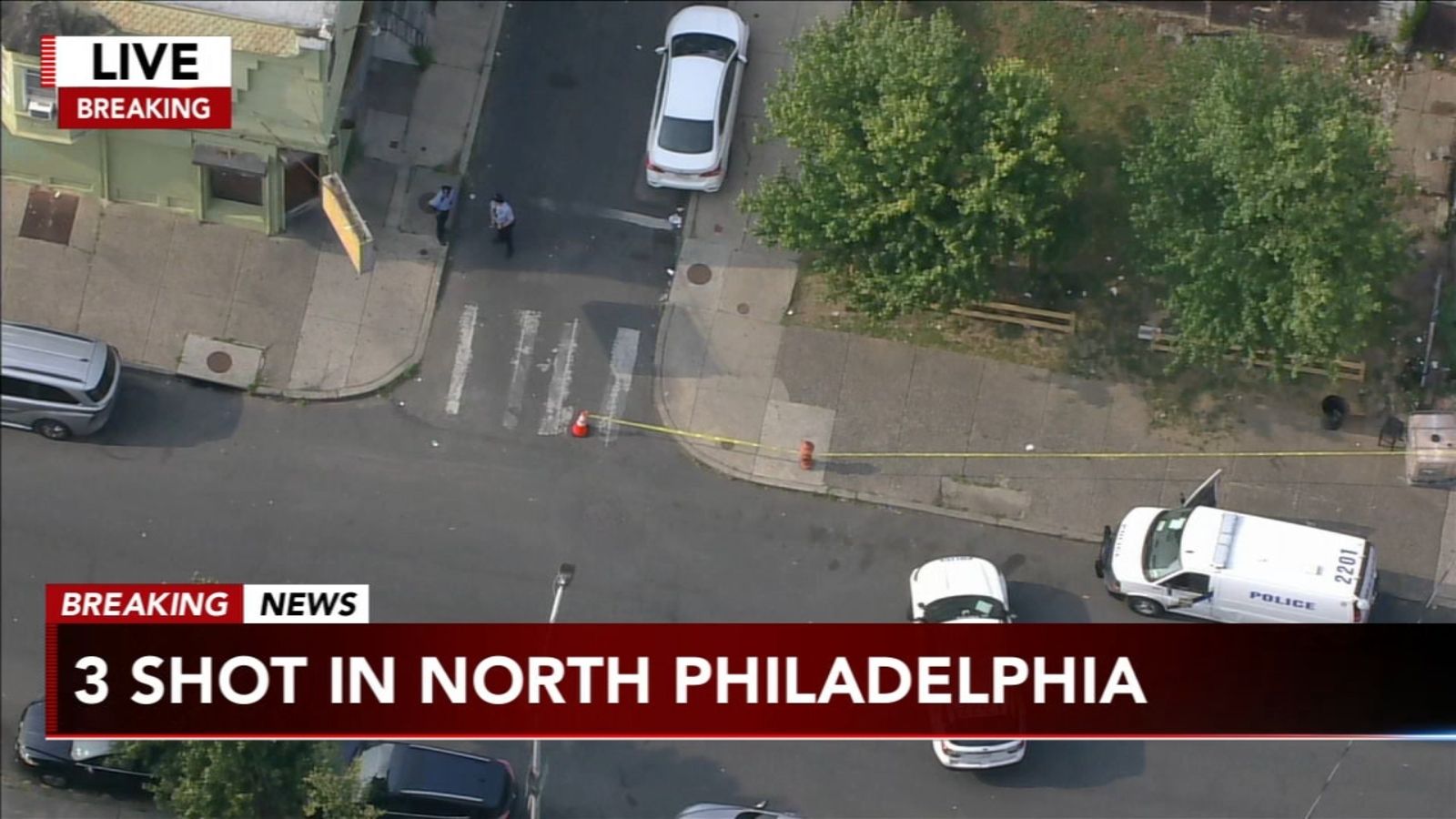 3 teens shot in North Philadelphia; suspect wanted