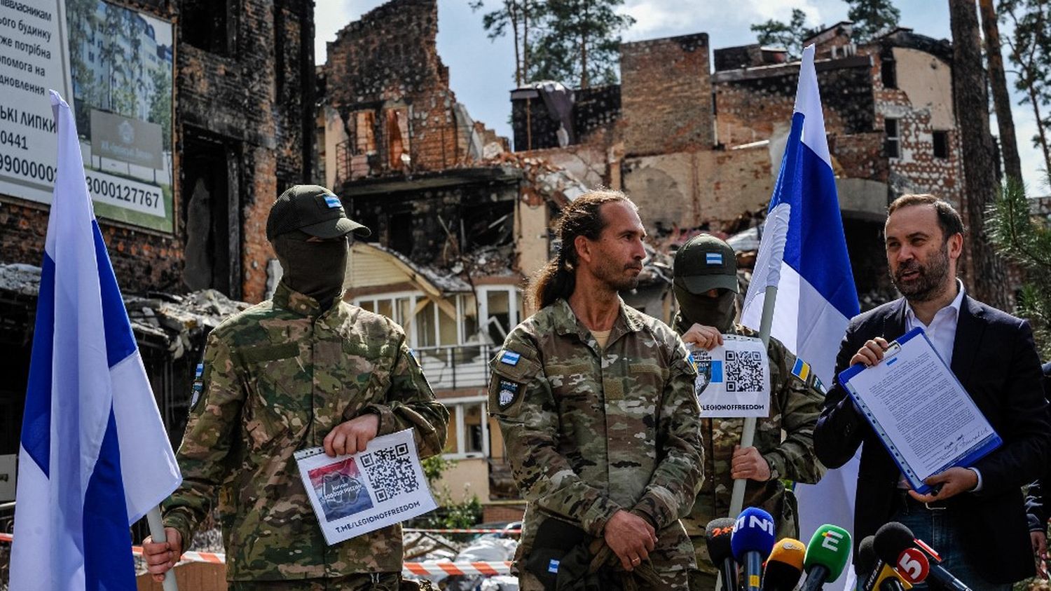 Guerre en Ukraine : qui sont les combattants qui revendiquent une incursion armée dans la région russe de Belgorod ?