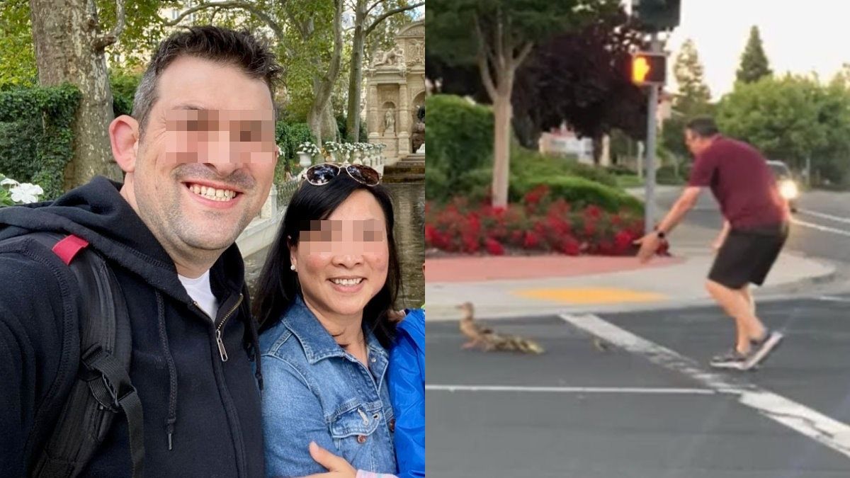 美國好爸爸護小鴨過馬路竟被車撞死 子女全程目睹 遺孀為香港人