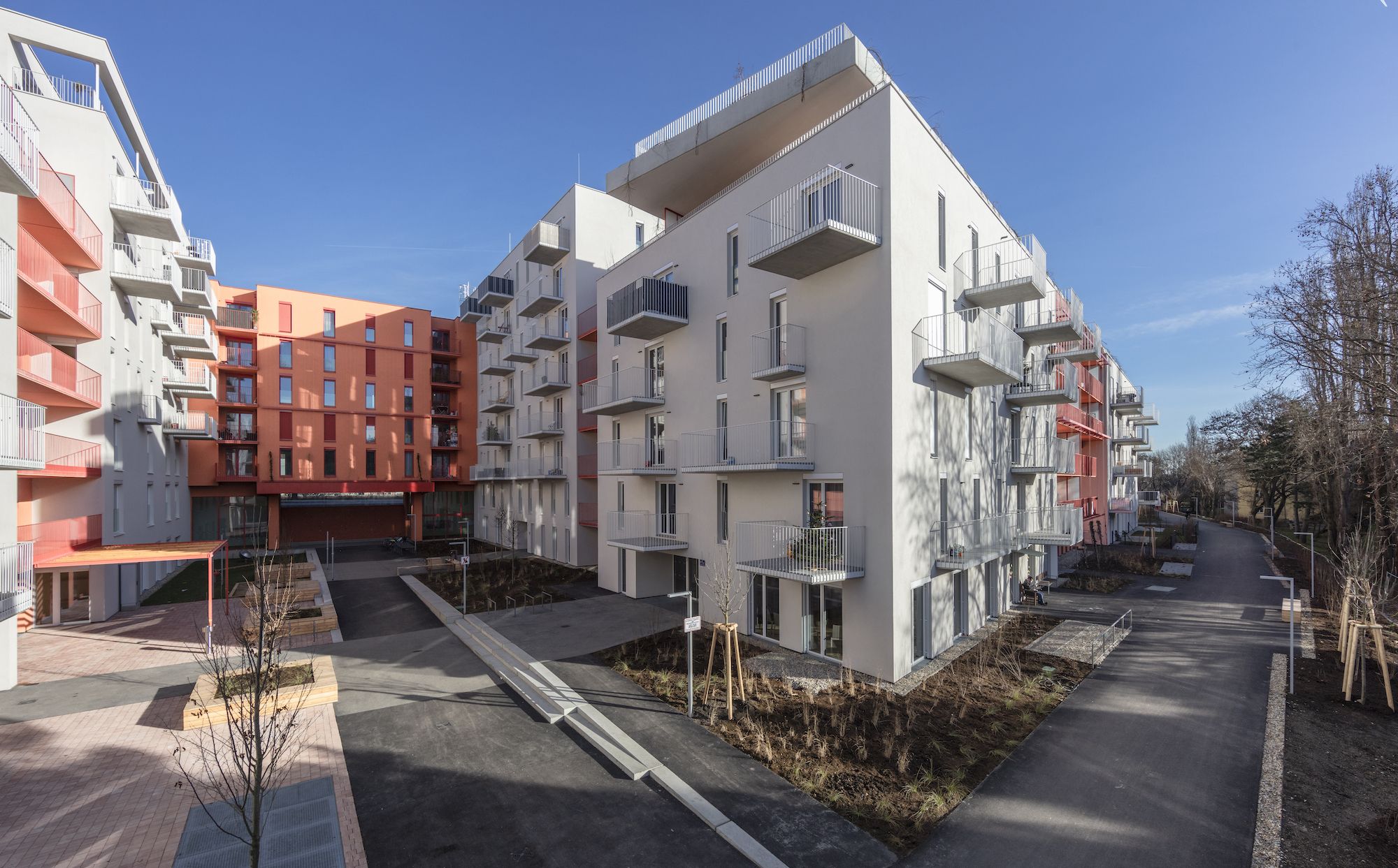 Wientalterrassen Residential Quarter / Berger+Parkkinen Architekten