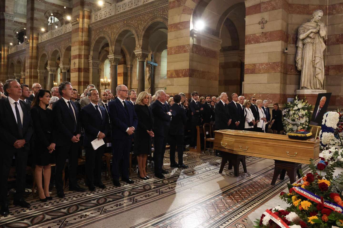 Marseille a rendu un dernier hommage à son ancien maire Jean-Claude Gaudin