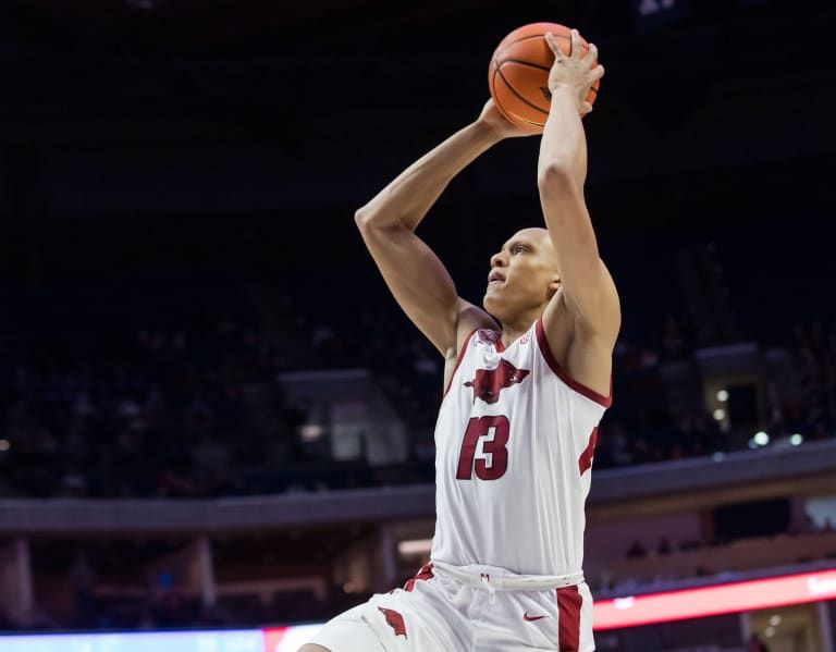 Arkansas basketball's Jordan Walsh drafted by Sacramento Kings, pick traded to Boston Celtics in 2023 NBA Draft