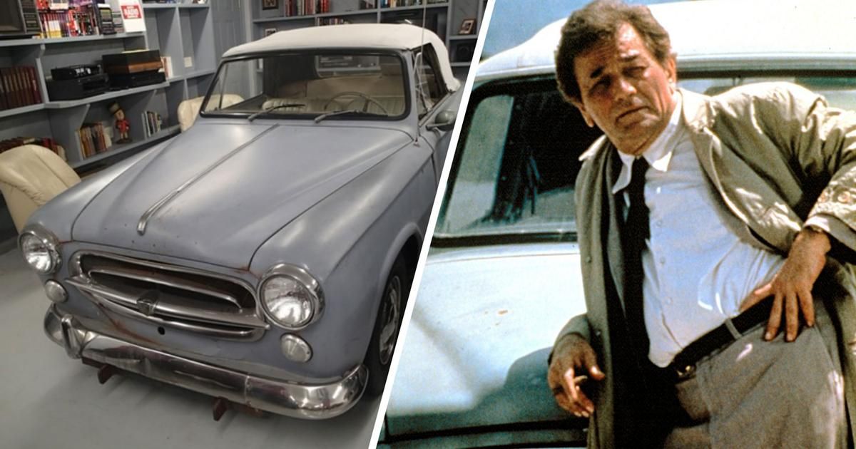 Columbo : nous avons retrouvé la légendaire Peugeot 403 de Peter Falk et elle est à vendre !