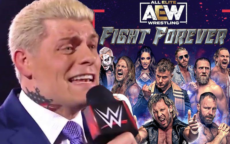 AEW Video Game Called Out For Copying Cody Rhodes' Promo From WWE RAW