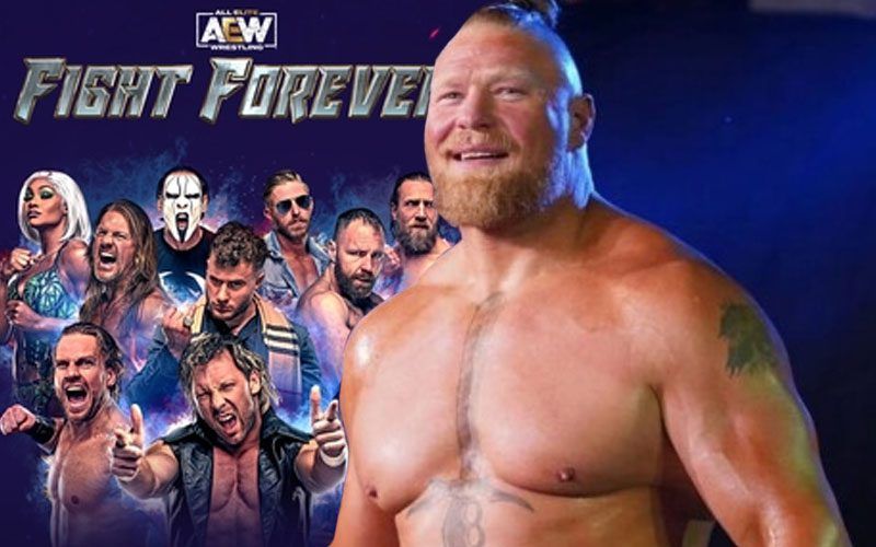 Brock Lesnar Easter Egg Spotted In 'AEW Fight Forever' Video Game