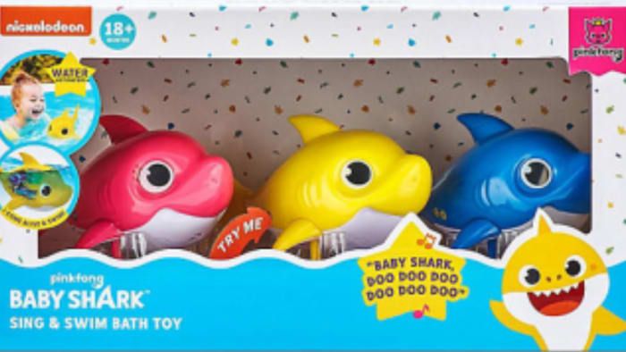 Over 7M Baby Shark, Mini Baby Shark bath toys recalled by Zuru due to risk of impalement to children