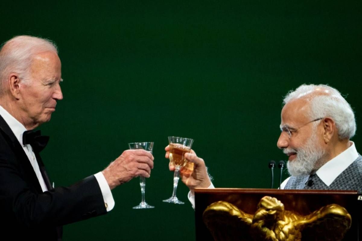 Biden et Modi vantent la "nouvelle énergie" de leur partenariat