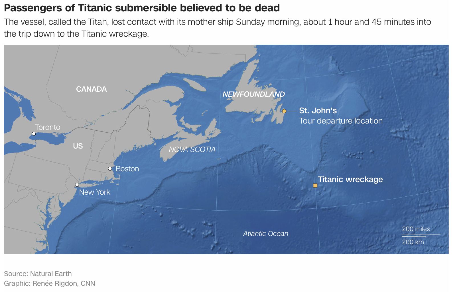 Officials are working to establish a timeline for the submersible's fatal voyage. Catch up on the latest