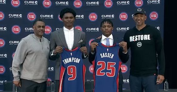 With Ausar Thompson and Marcus Sasser, Pistons might have finally found their identity