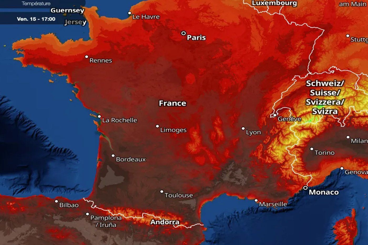 Canicule : voici la liste des régions qui vont mourir de chaud cet été