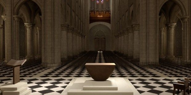 Le futur mobilier liturgique de Notre-Dame enfin dévoilé