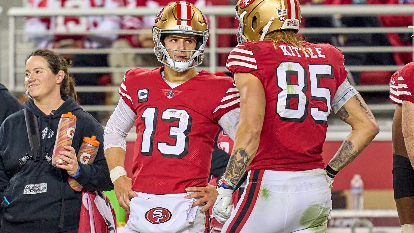 George Kittle: Brock Purdy looks like the guy, which is really nice