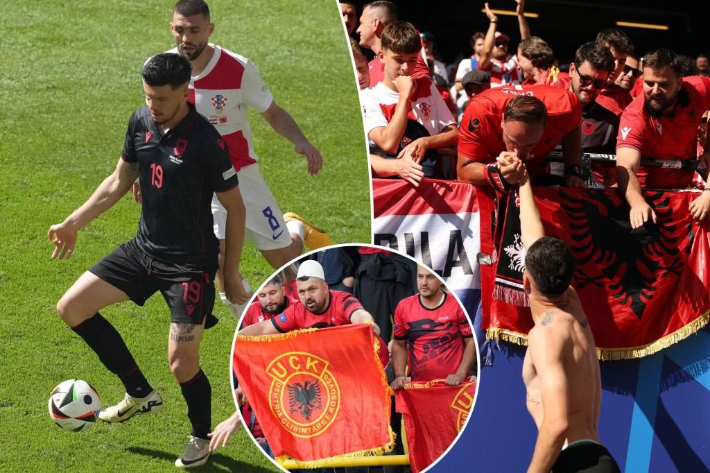 Albania player Mirlind Daku banned for two Euro 2024 games after leading crowd in nationalist chants