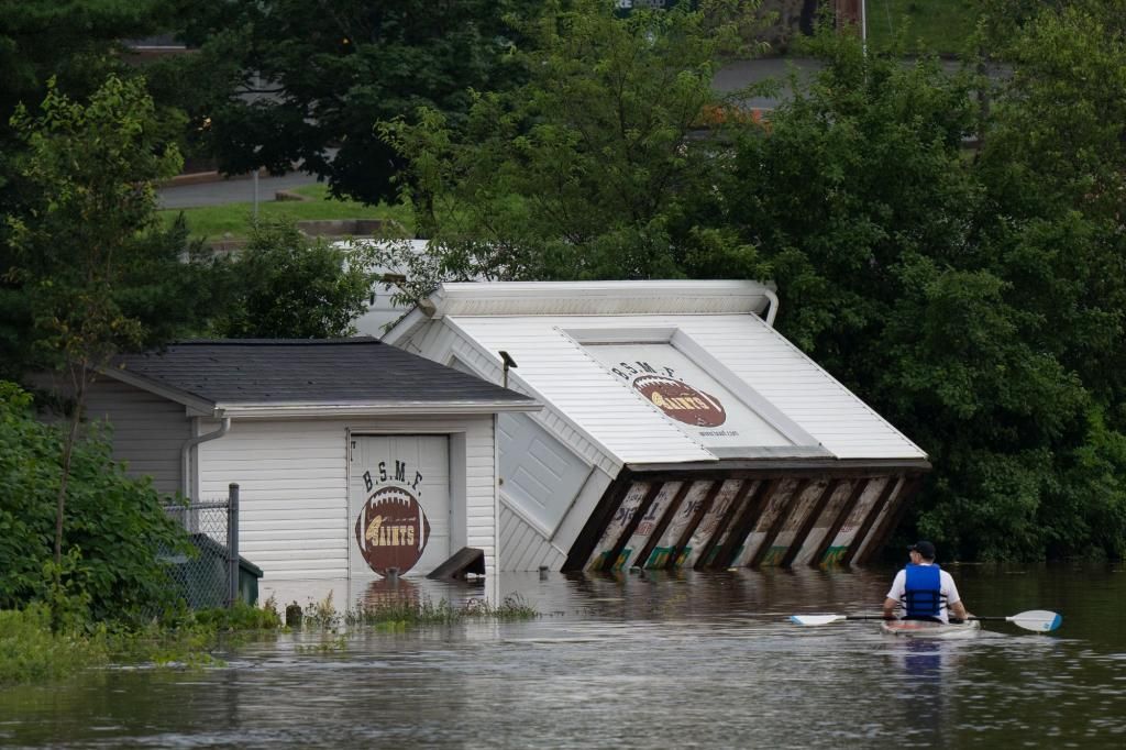 Nova Scotia historic rain, floods province, four people missing