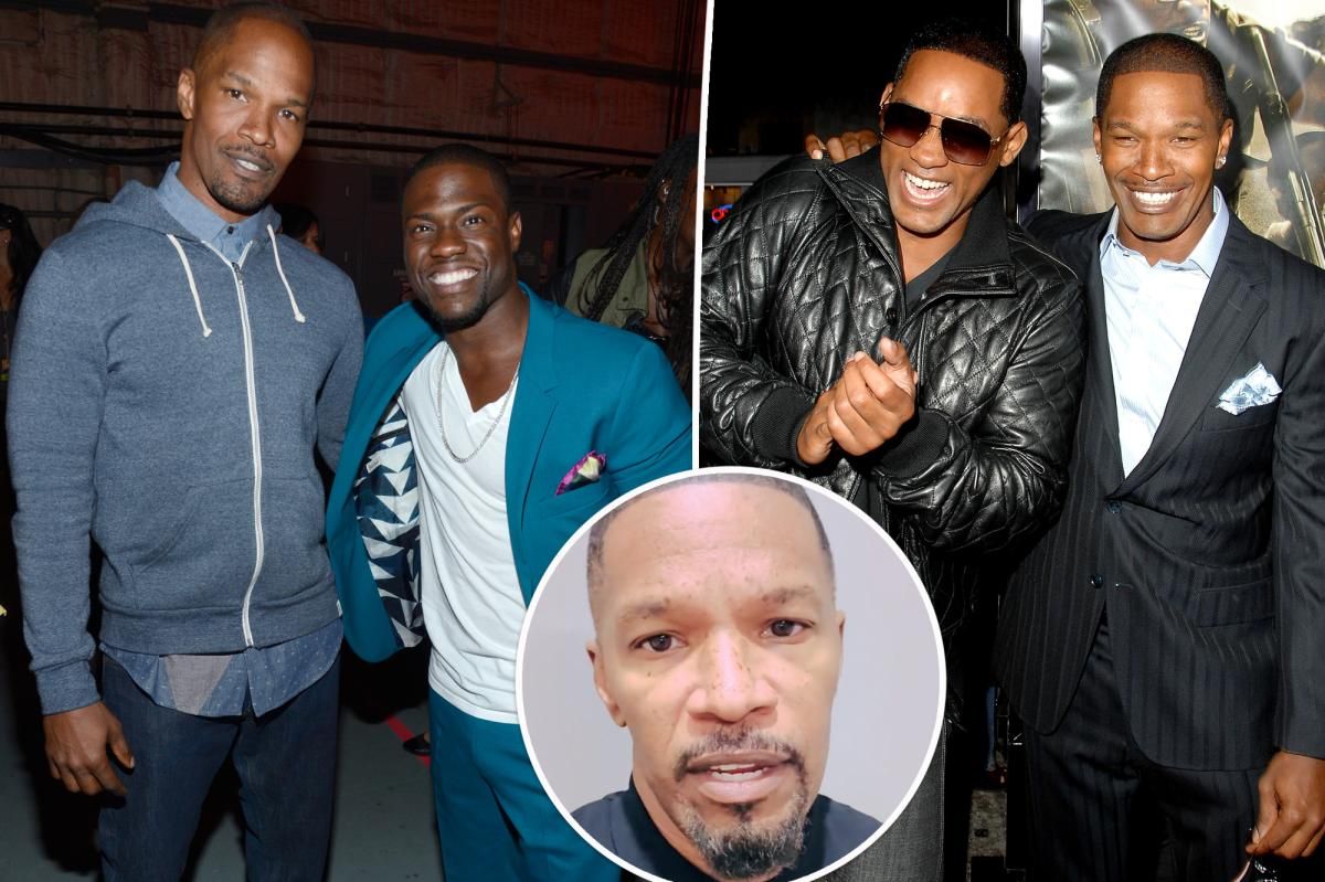 Will Smith, Kevin Hart and more react to Jamie Foxx breaking silence after health scare