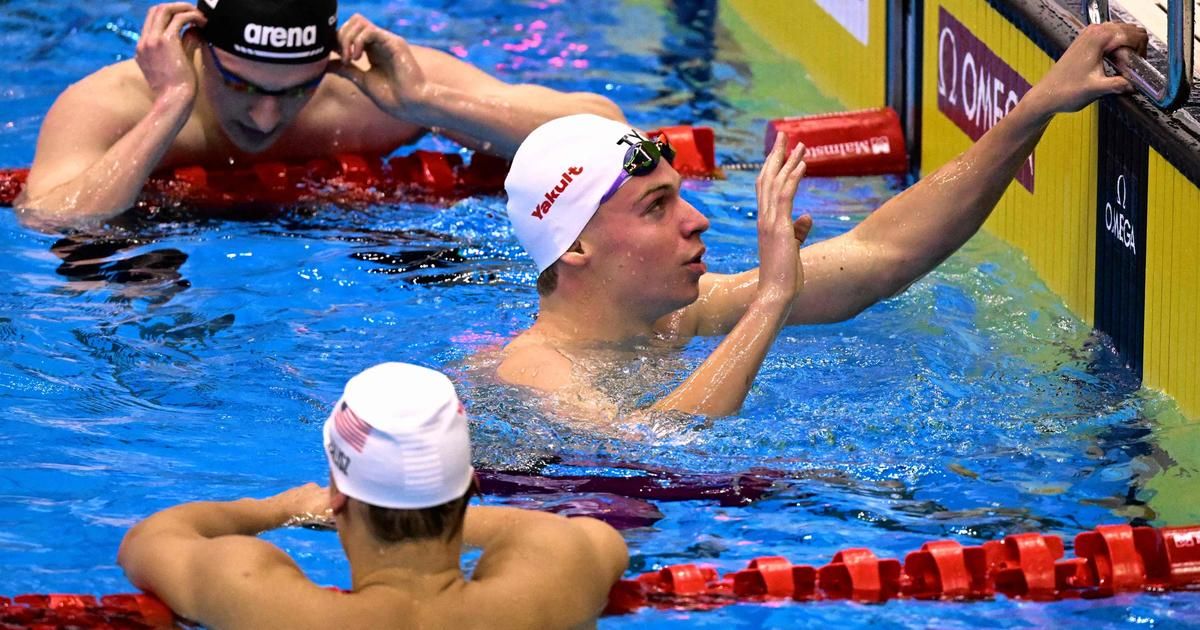 Mondiaux de natation : Léon Marchand en finale du 400m quatre nages