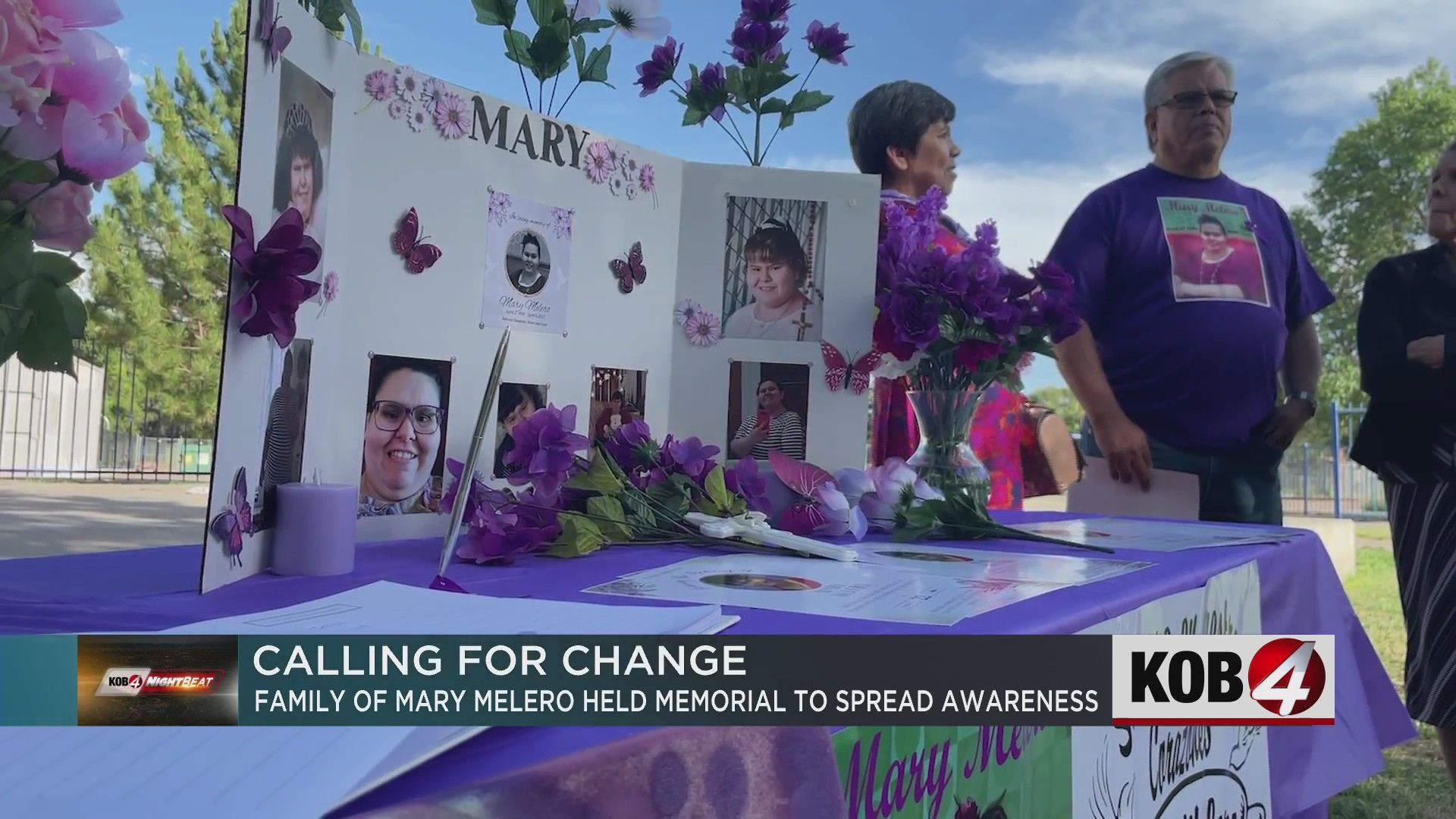 Family members call for change during memorial for Mary Melero