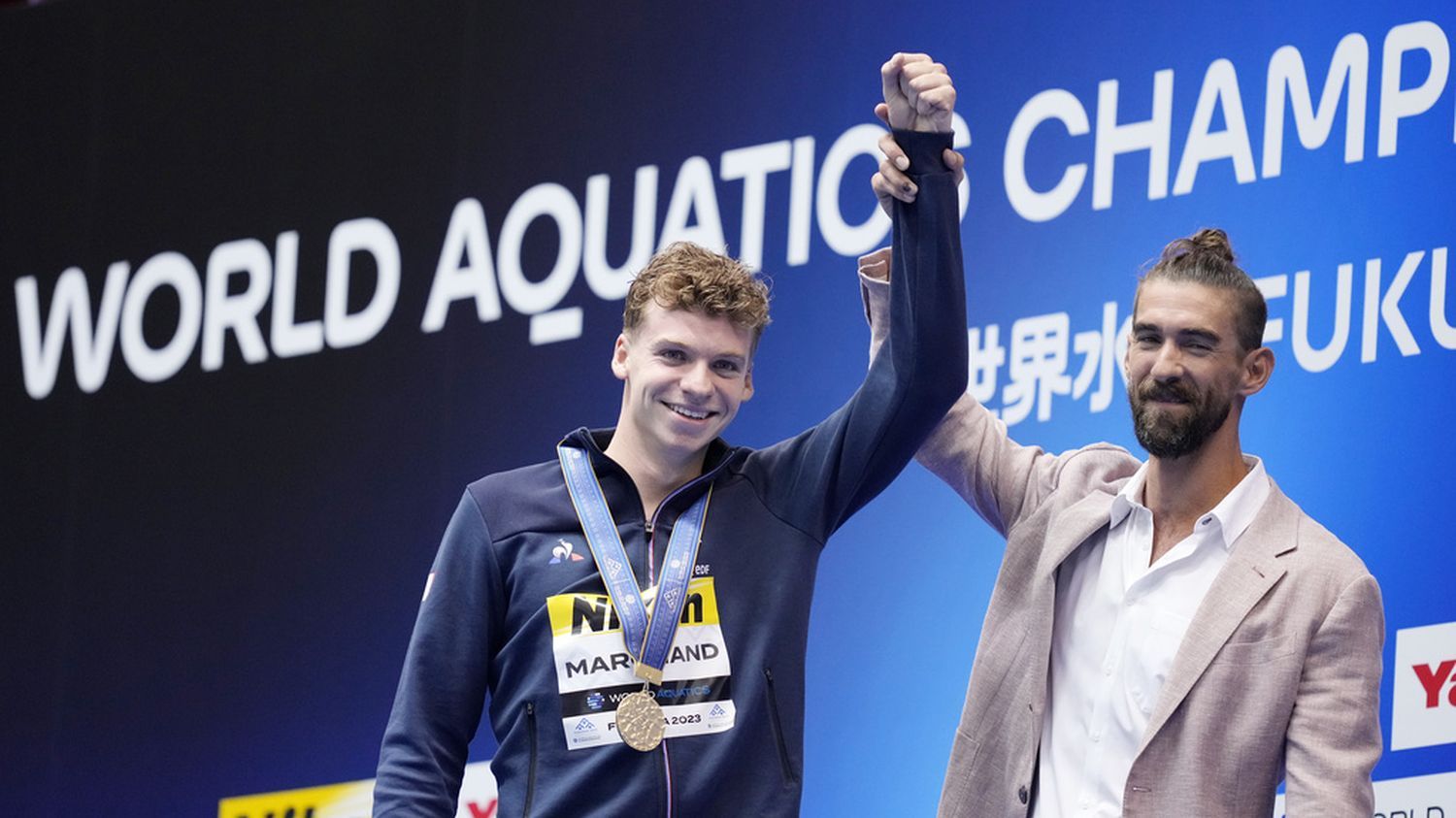 Mondiaux de natation : Léon Marchand, plus que jamais dans les pas de Michael Phelps