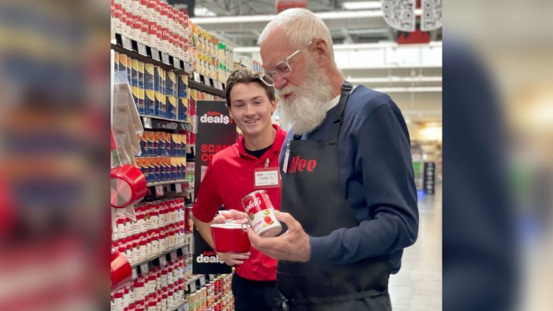 While Lana Del Rey was serving customers at a Waffle House, David Letterman was bagging groceries in Iowa