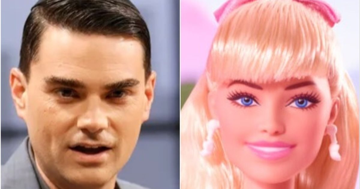 Ben Shapiro Burns Barbies During Meltdown Over 'Woke' Movie