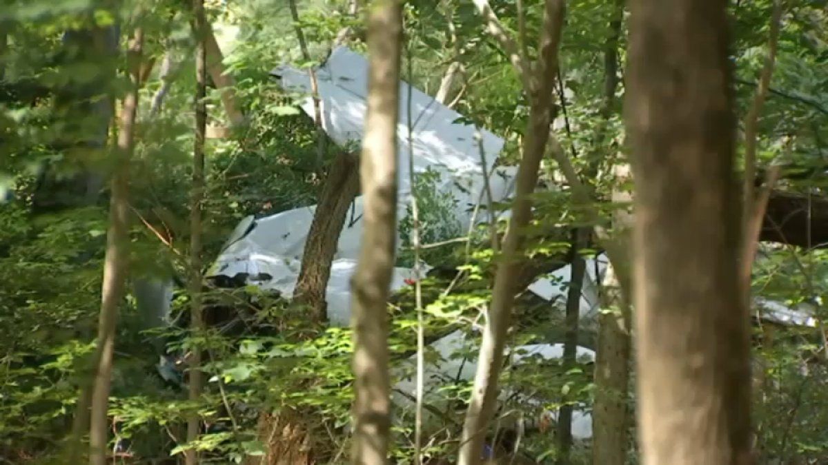 Stow, MA plane crash: 3 survive, new photos of scene near home