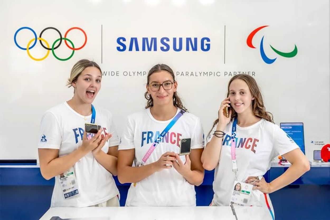 Paris 2024 : les athlètes des JO reçoivent leur Samsung Galaxy Z Flip6, et ils ont de la chance, car c'est une édition spéciale