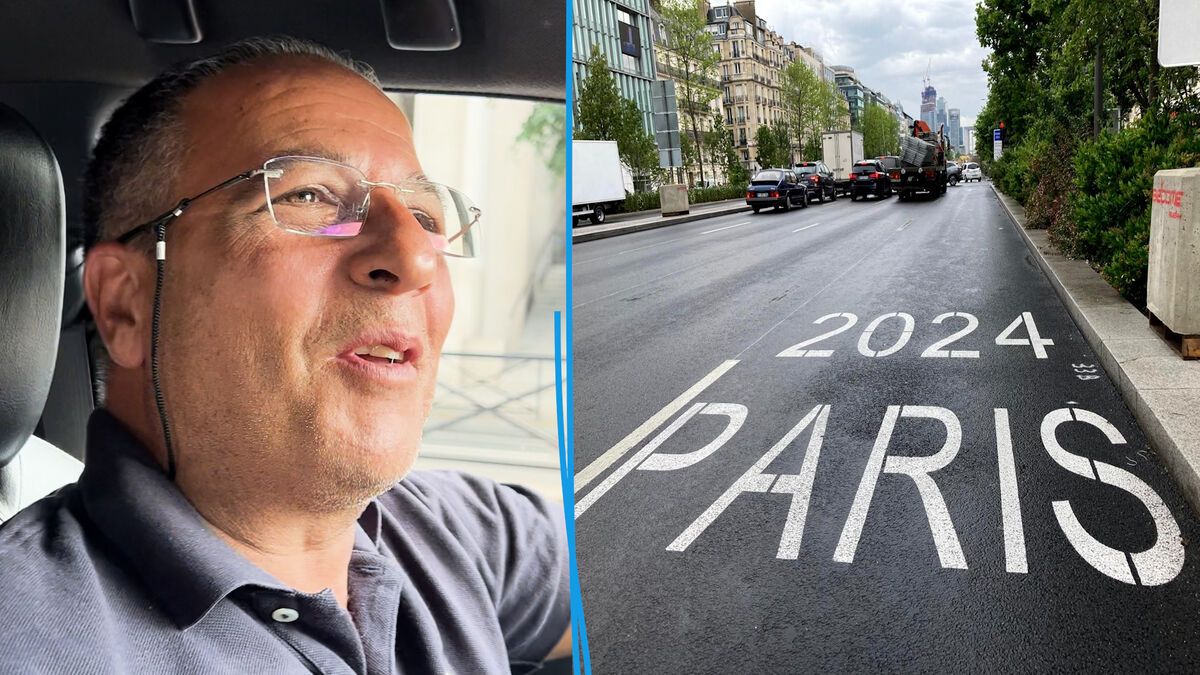 VIDÉO. " On mange notre pain blanc " : avec les voies olympiques, la revanche des taxis parisiens