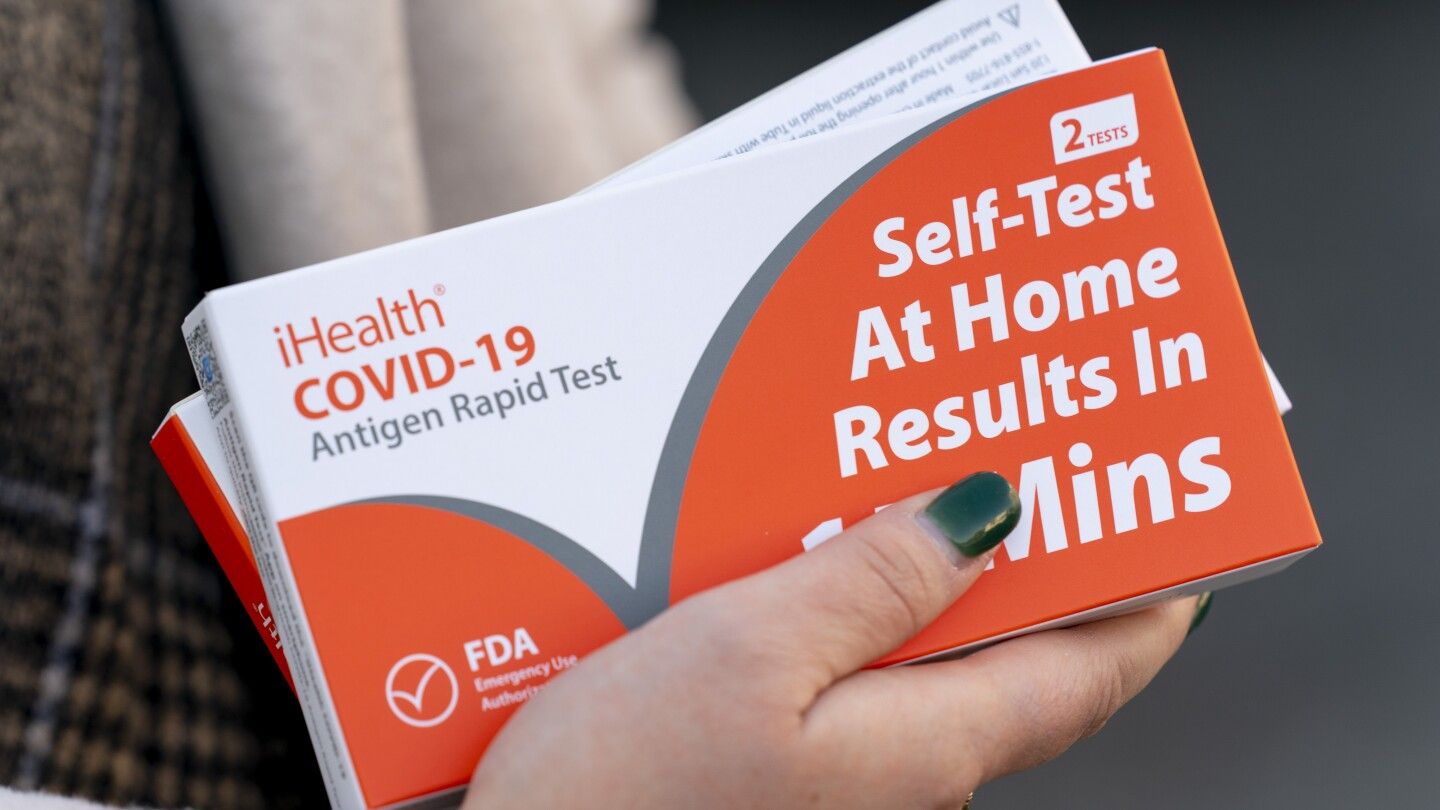 Government announces more COVID-19 tests can be ordered through mail for no cost