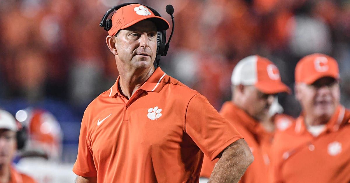 CFB Fans Teed Off on Dabo Swinney, Clemson for Blown Lead vs. Florida State