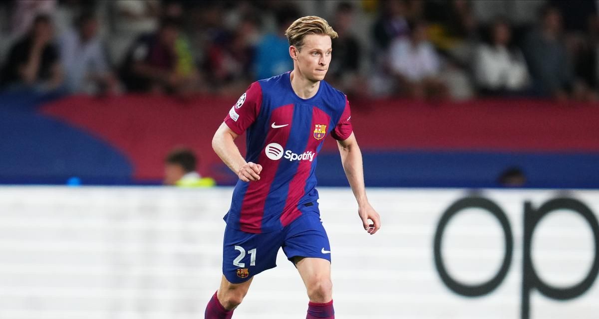 Barça : énorme inquiétude pour Frenkie de Jong, blessé