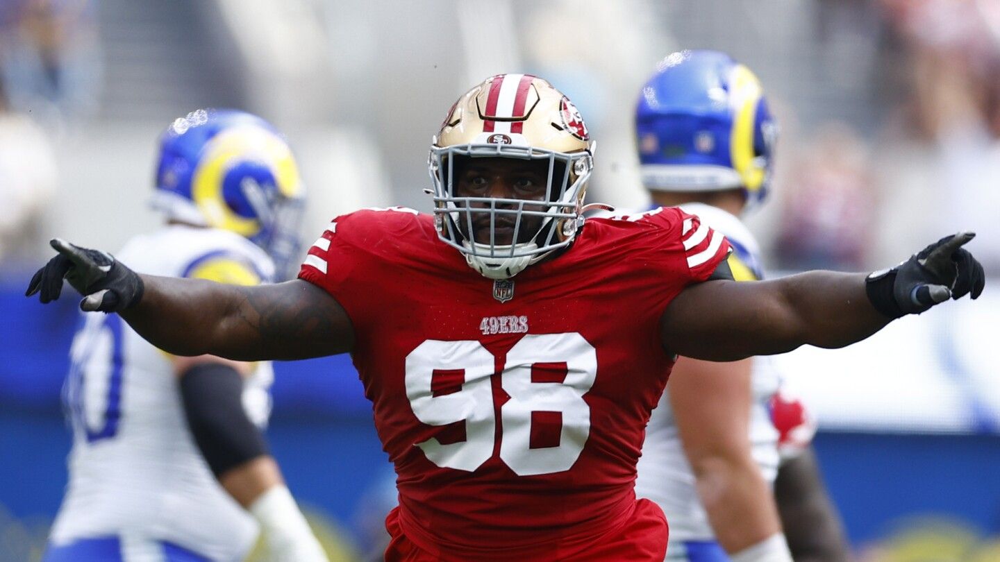 49ers DT Javon Hargrave is out for the season, with torn triceps