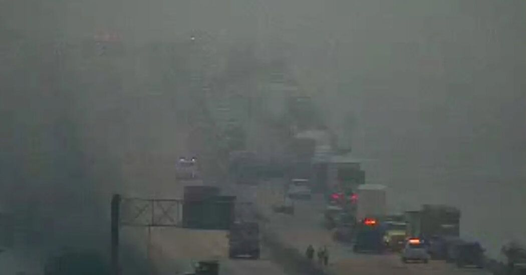 ‘Super Fog’ Blankets New Orleans, Causing Pileups