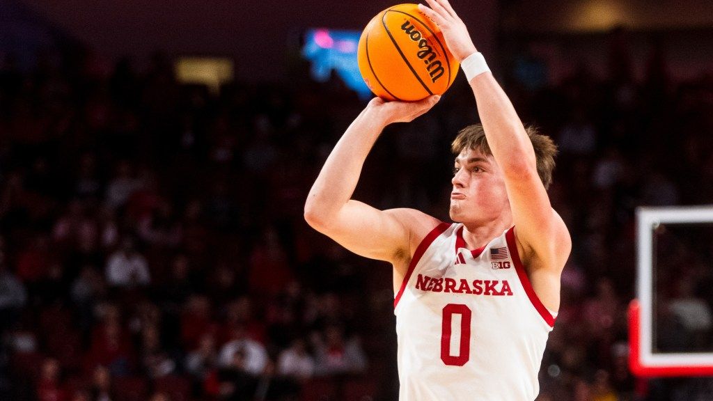 Wisconsin basketball transfer Connor Essegian Nebraska stats Creighton