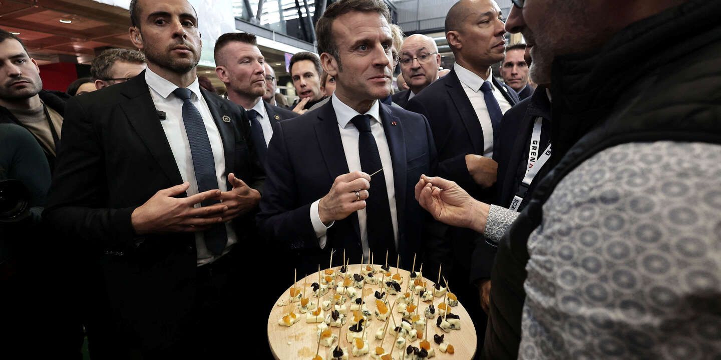 En direct, au Salon de l’agriculture : Emmanuel Macron a quitté la porte de Versailles après treize heures de visite