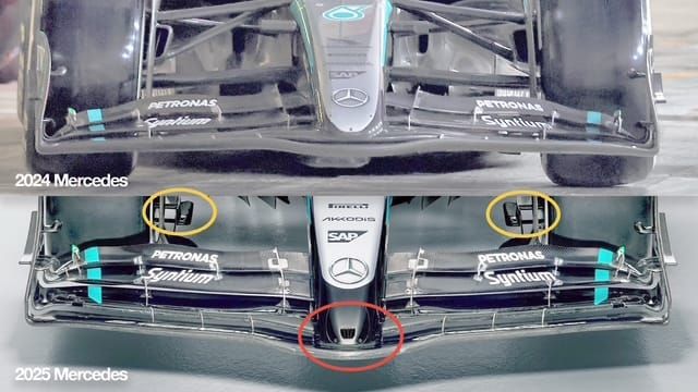 Gary Anderson's verdict on surprising 2025 Mercedes F1 car