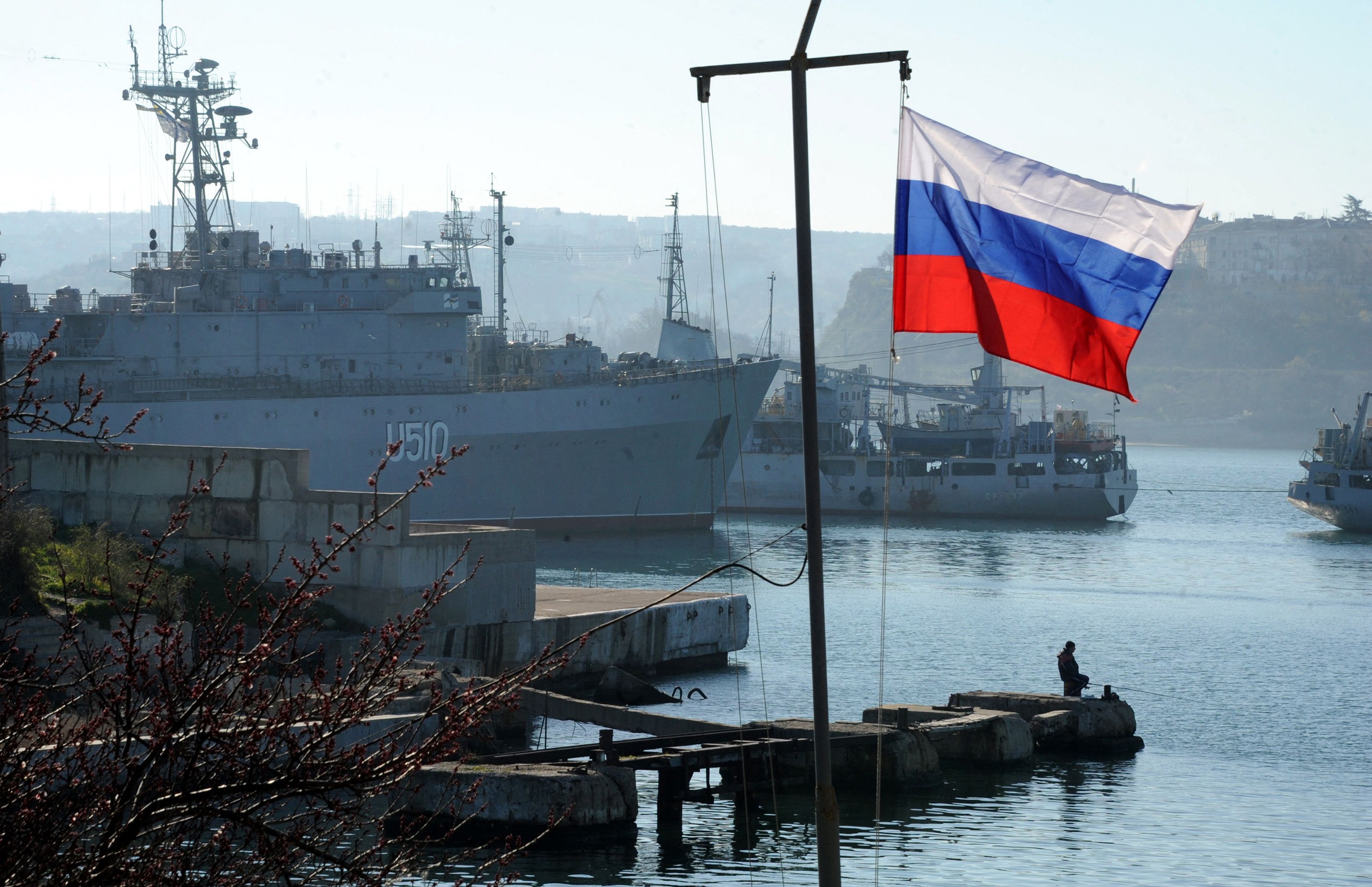 Video Shows Crimea Explosion as Ukraine Drone Targets Black Sea Fleet