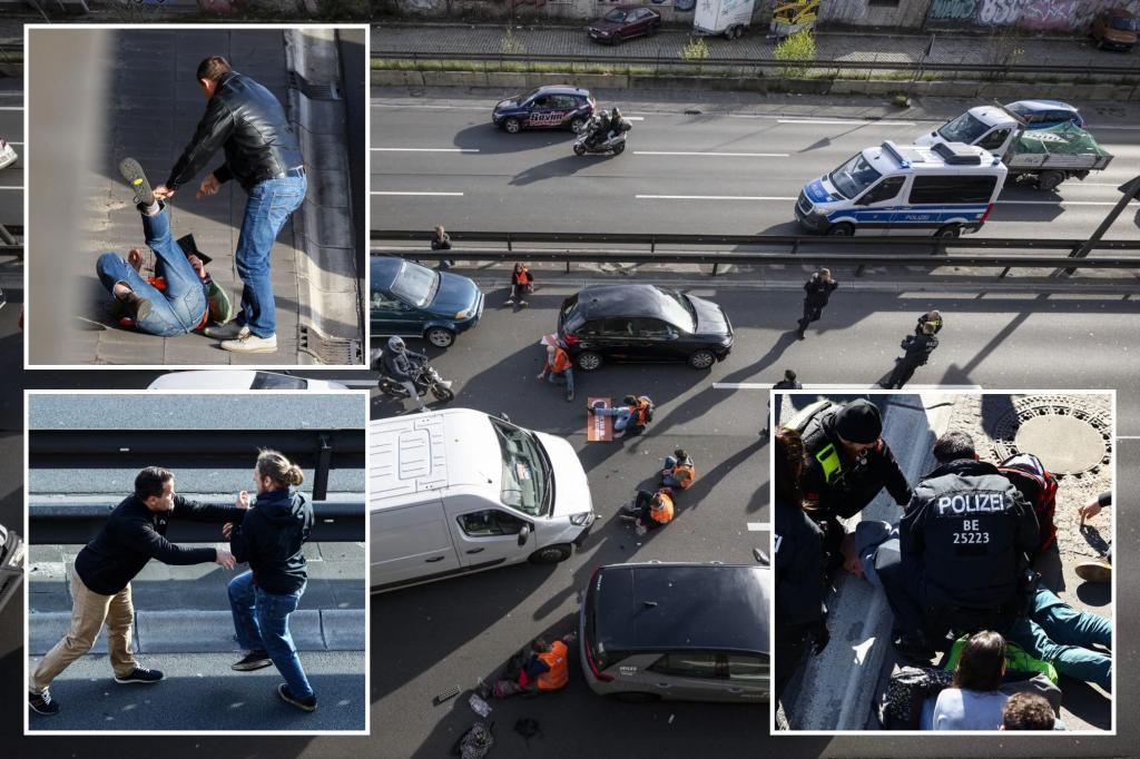 Climate protesters try to bring Berlin traffic to a halt