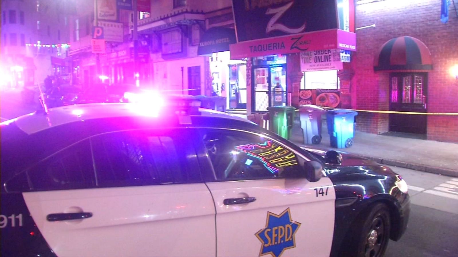 1 killed, at least 4 injured in shooting in SF's North Beach area, police say