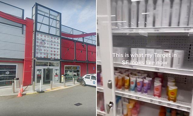 San Francisco Target store locks its entire product range behind security glass