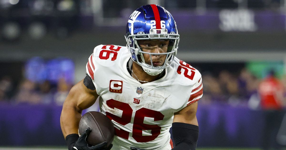 Saquon Barkley comments on contract standoff with Giants