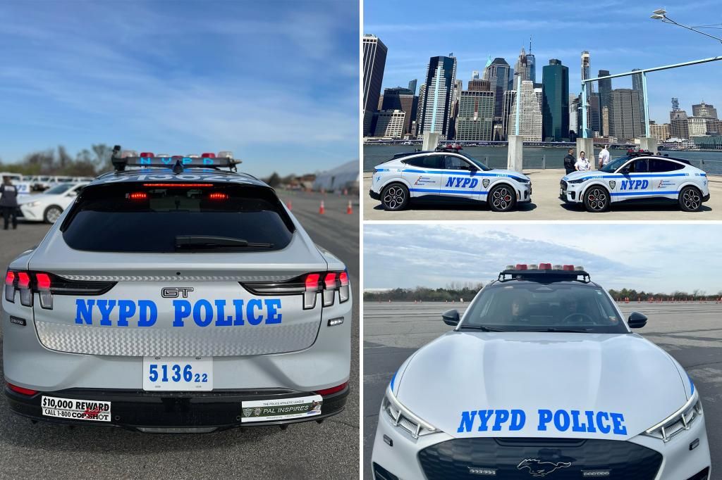 NYPD rolling out sleek and speedy electric patrol cars for the first time