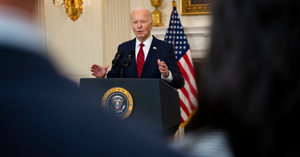 Biden Signs a $95.3 Billion Aid Package for Ukraine, Israel and Taiwan